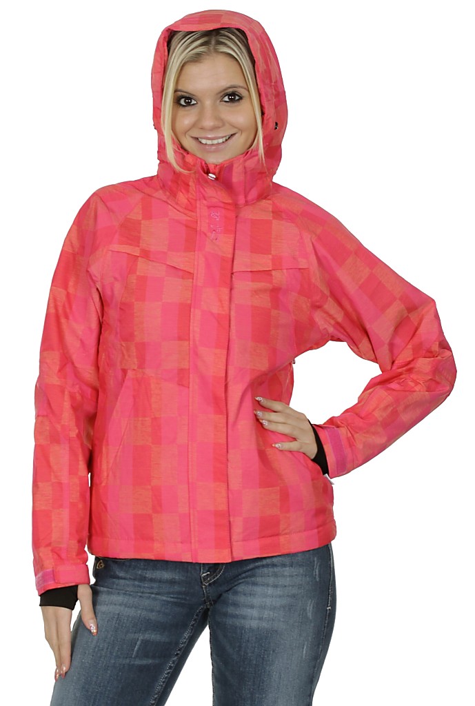 bunda Rehall Morgan - Woven Fuchsia Melangecheck