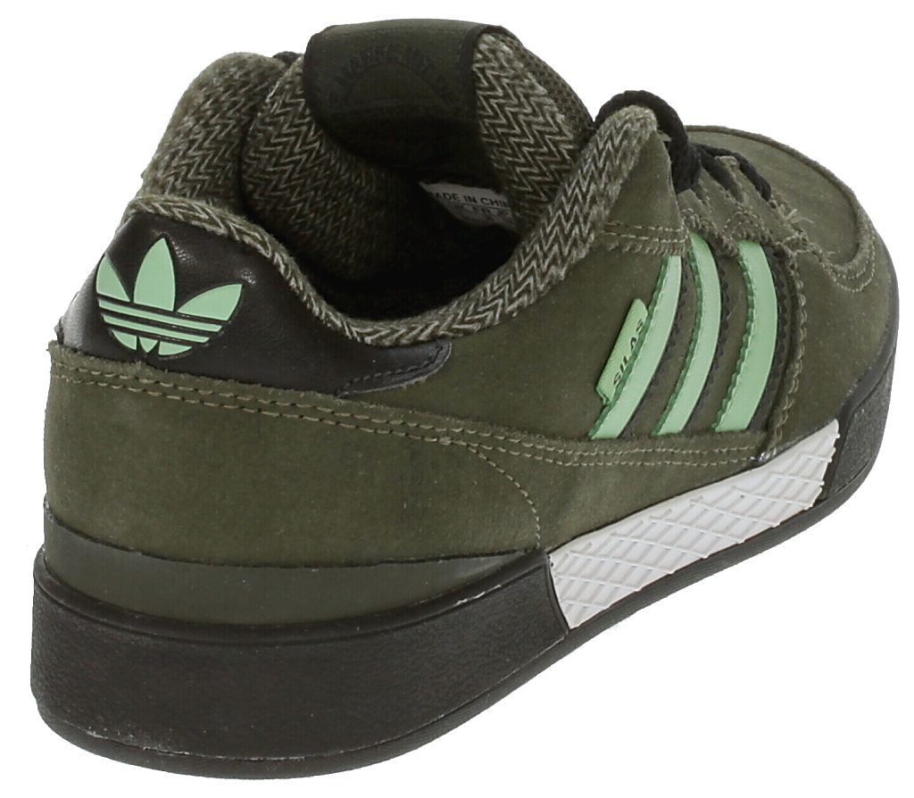 topánky Adidas Silas - Fango/Black1/Aloe