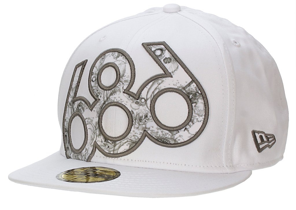 šiltovka 686 Slant New Era 59Fifty - White