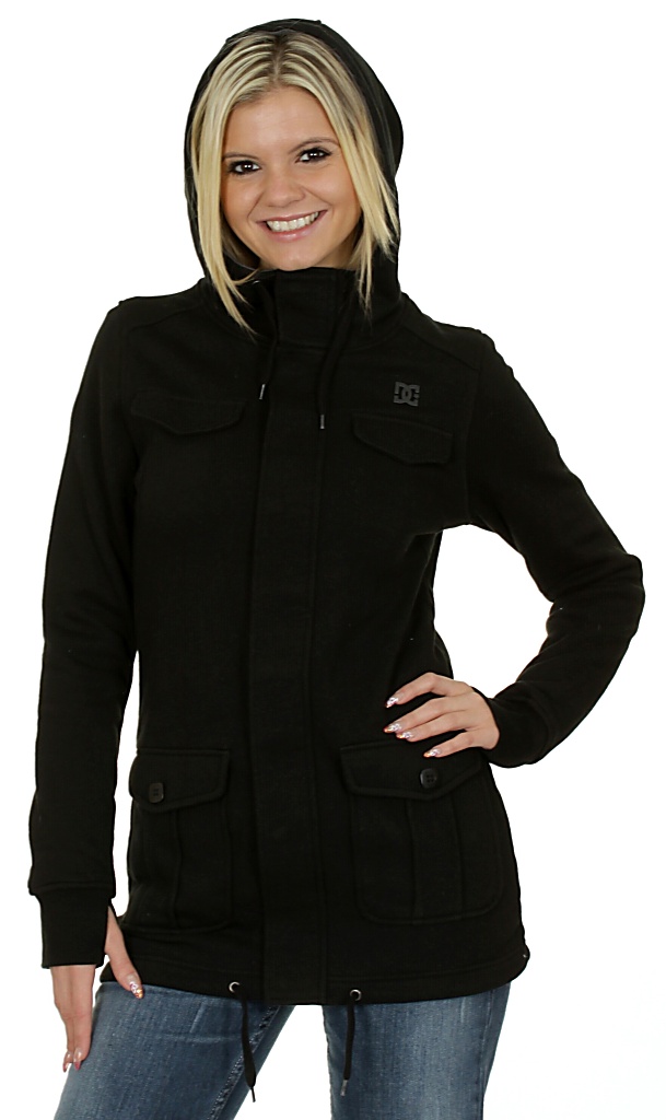 hoodie DC Fortress Zip - Black