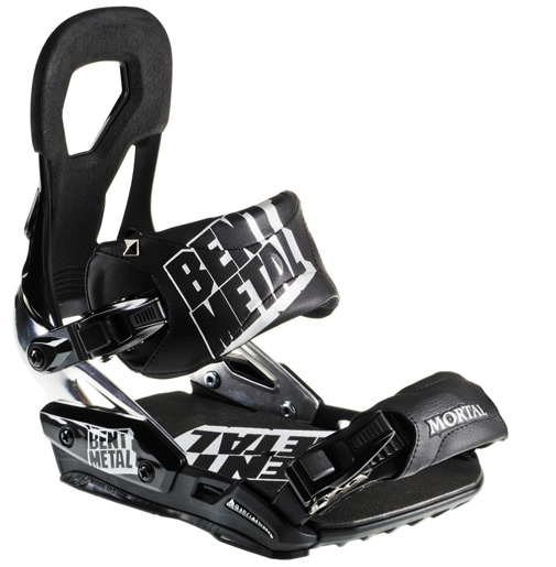 binding Bent Metal Mortal - Black/Silver