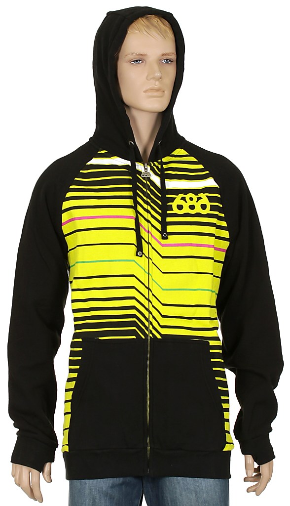 mikina 686 Slant Zip - Acid
