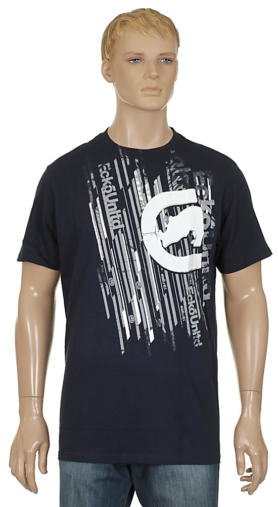 t-shirt Ecko Sliced Right - Deepest Blue