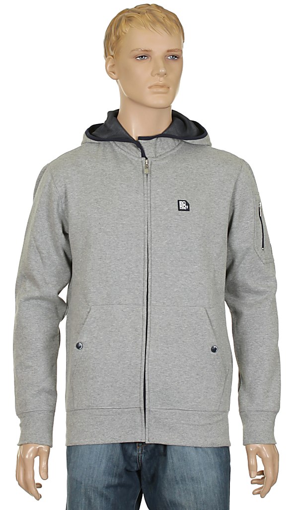mikina Ecko Graffiti Bridge Zip - Athletic Ash