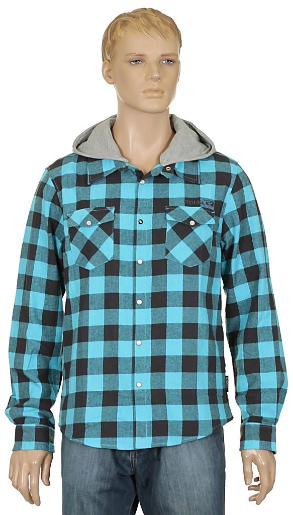 koszula  Rehall Wing - Checks Blue