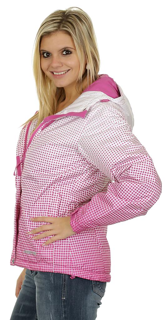 bunda Alpine Pro Emma - White/Rose Violet