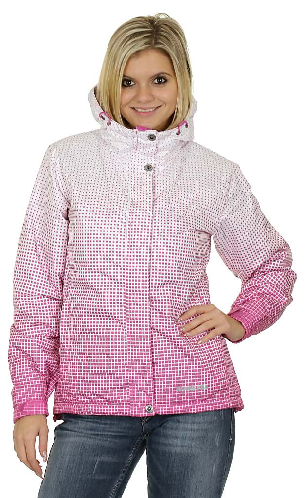 bunda Alpine Pro Emma - White/Rose Violet