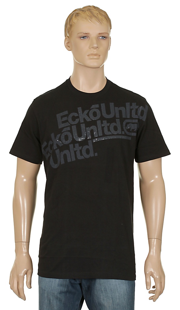 t-shirt Ecko Run On - Black