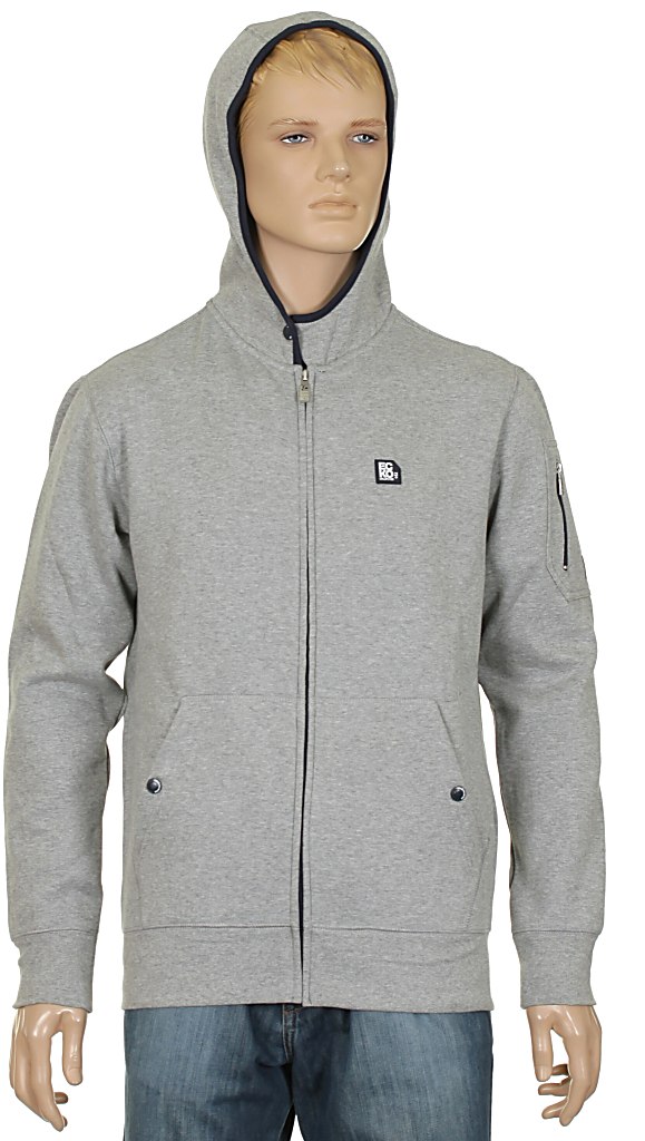 mikina Ecko Graffiti Bridge Zip - Athletic Ash