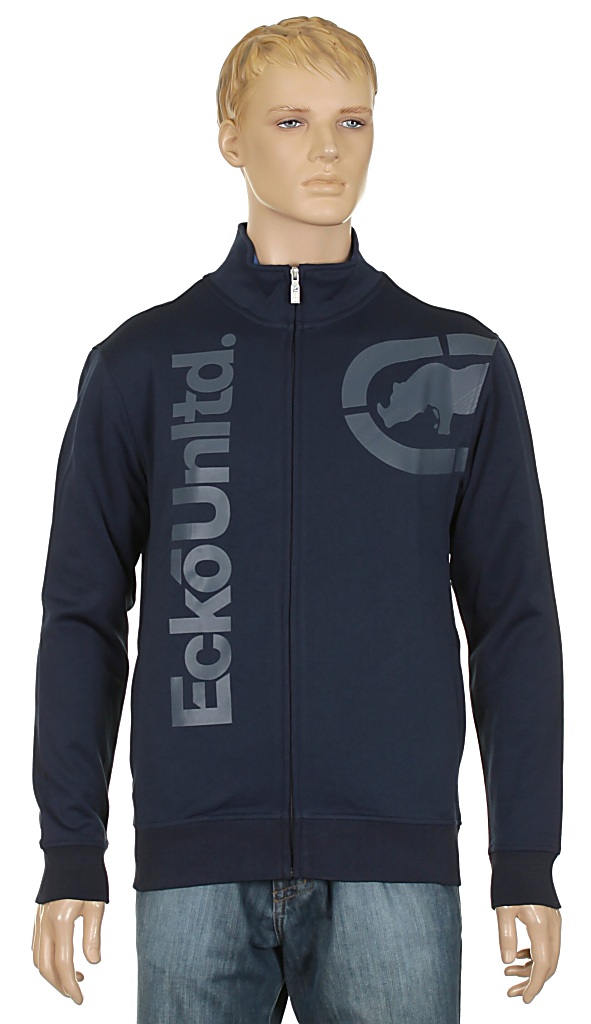 sweatshirt Ecko Former Manager Track Zip - Deepest Blue