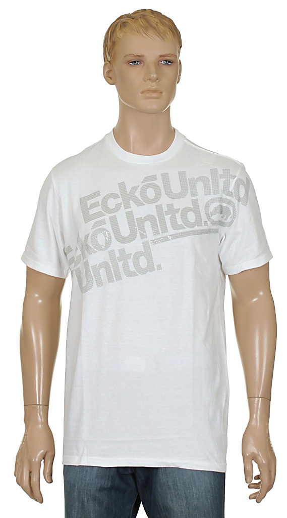 tričko Ecko Run On - Bleach White