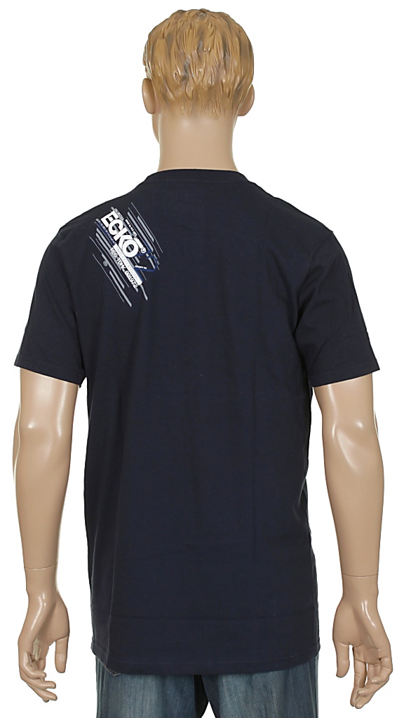 t-shirt Ecko Sliced Right - Deepest Blue