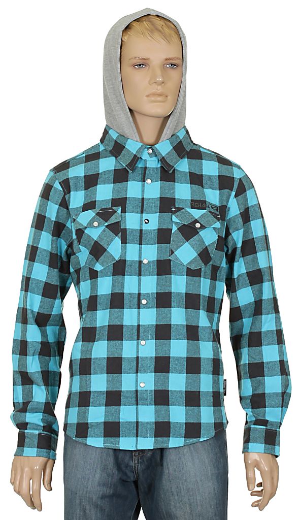 koszula  Rehall Wing - Checks Blue