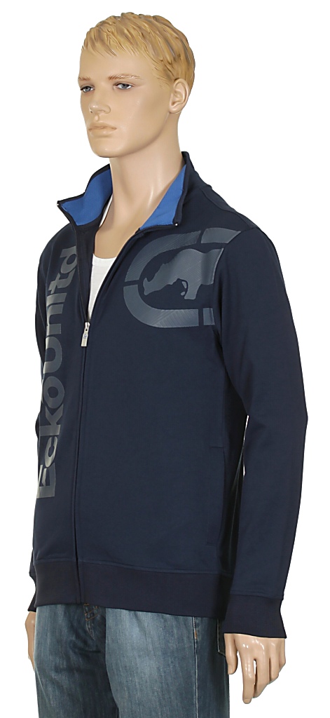 sweatshirt Ecko Former Manager Track Zip - Deepest Blue