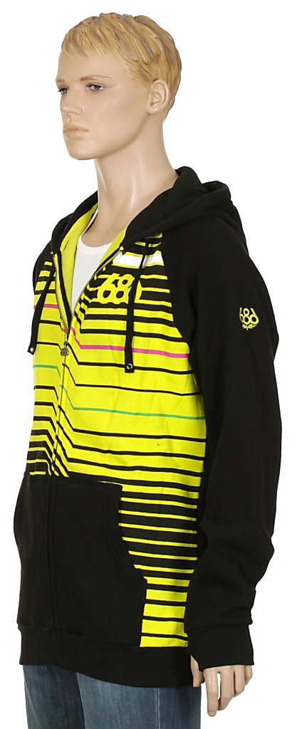 mikina 686 Slant Zip - Acid