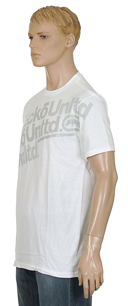 tričko Ecko Run On - Bleach White