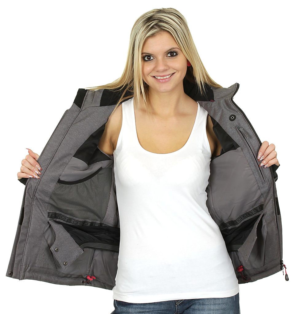 bunda Husky Florea - Black/White