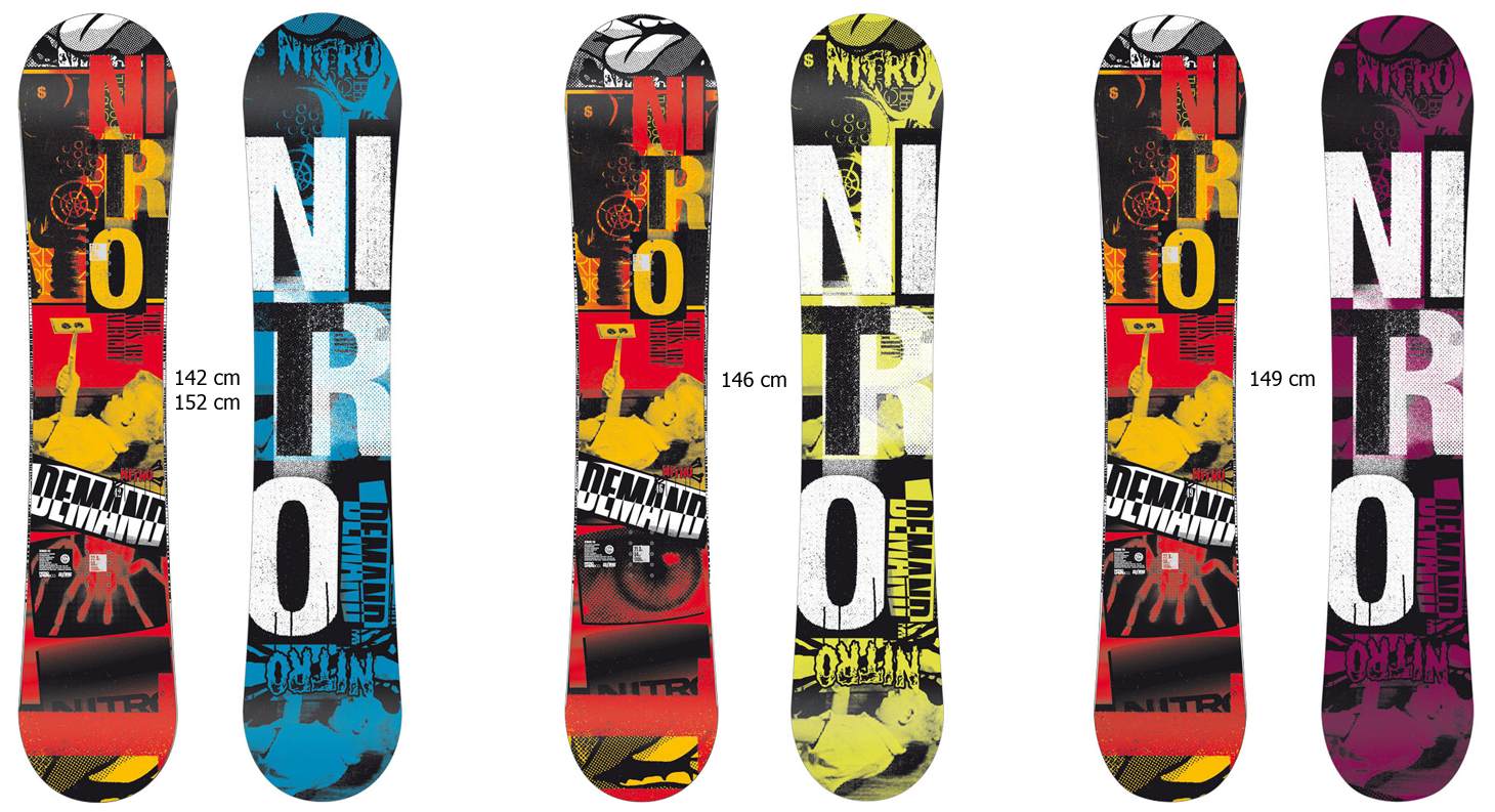 snowboard Nitro Demand Kid's - No Color