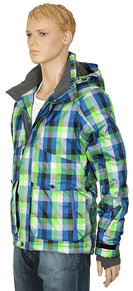 bunda Husky Gover - Blue Check