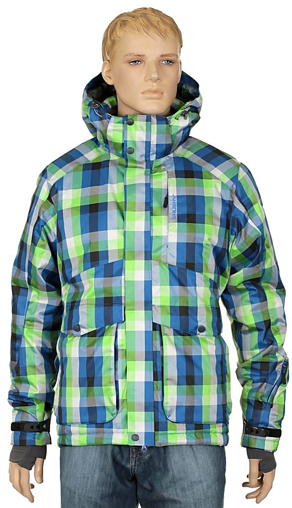 bunda Husky Gover - Blue Check