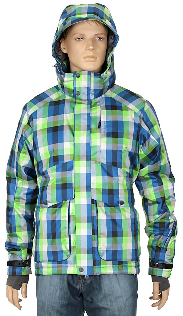 bunda Husky Gover - Blue Check