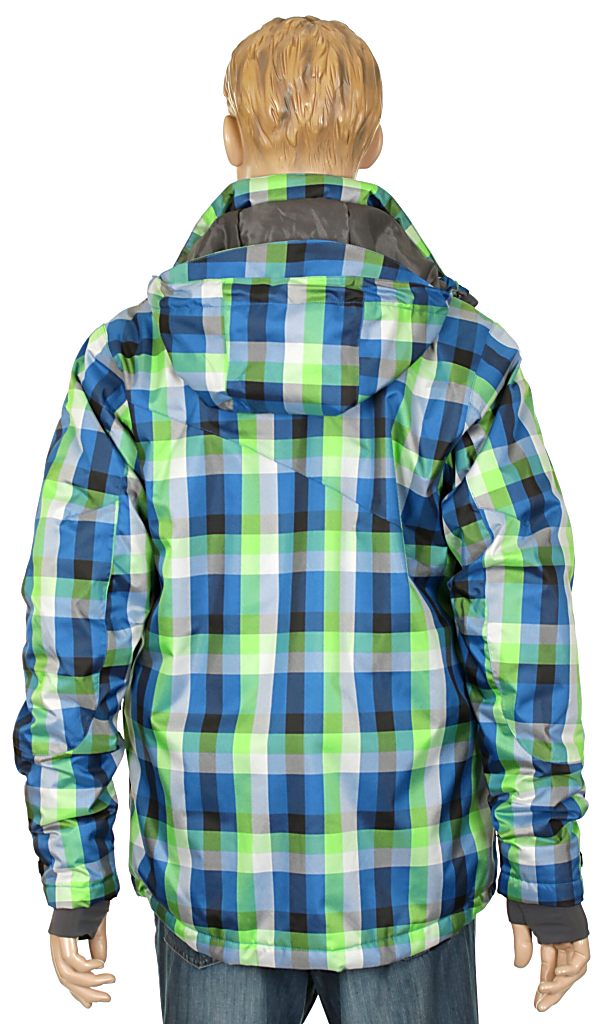bunda Husky Gover - Blue Check