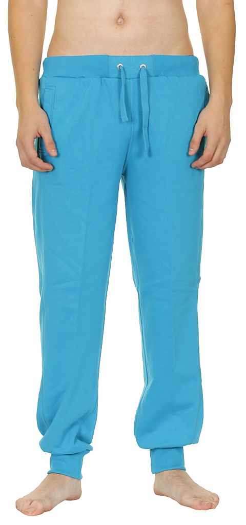 tepláky Urban Classics Straight Fit/TB252 - Turquoise
