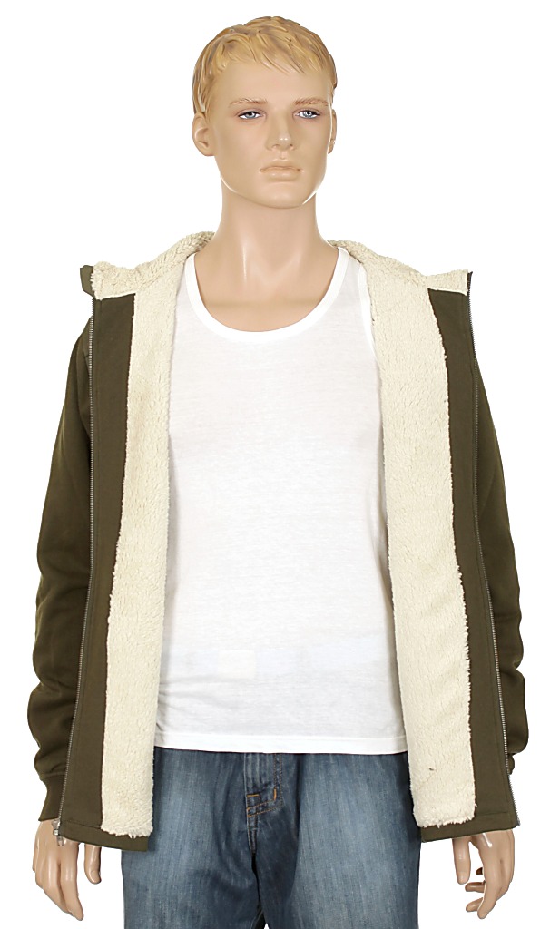 mikina DC Blackhearth Premium Zip - Dusty Olive