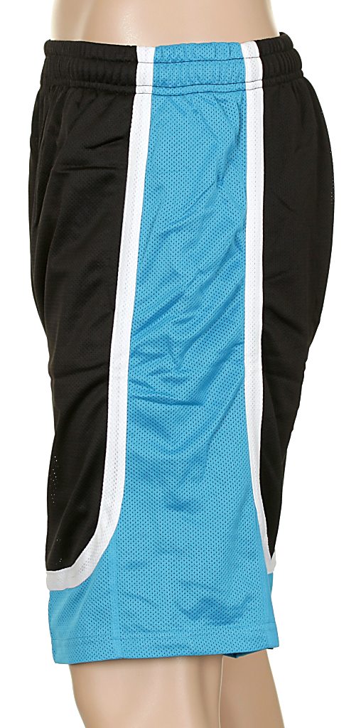 kraťasy Urban Classics Tricolor Mesh/TB272 - Black/Turquoise/White