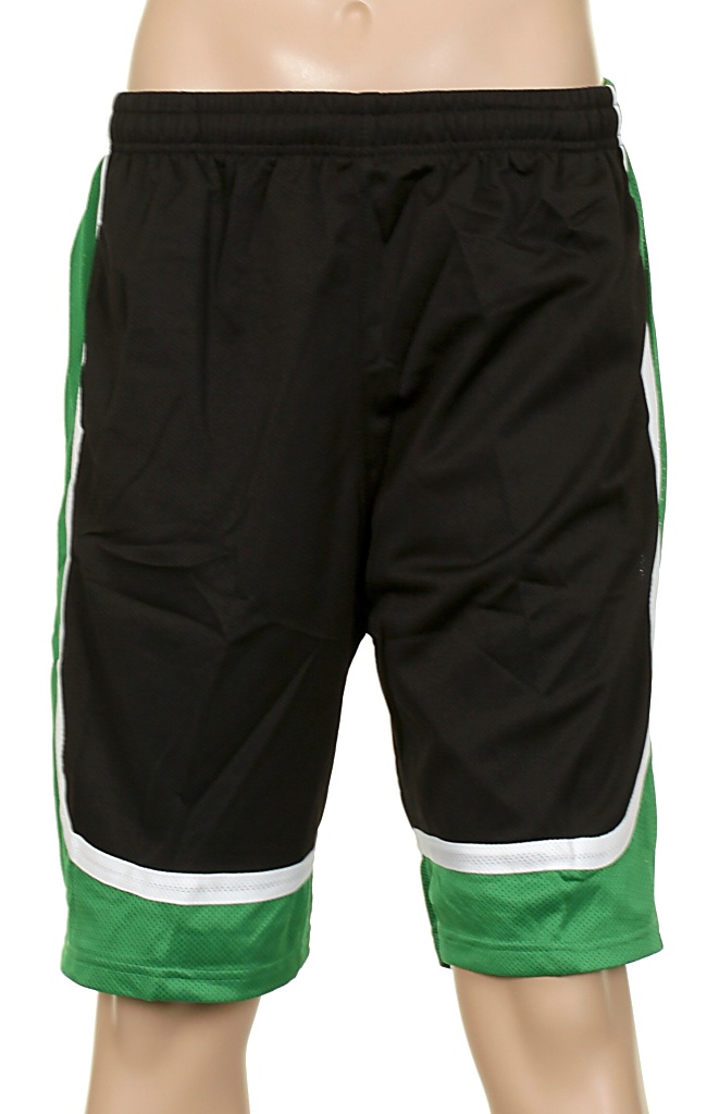spodenki Urban Classics Tricolor Mesh/TB272 - Black/Green/White