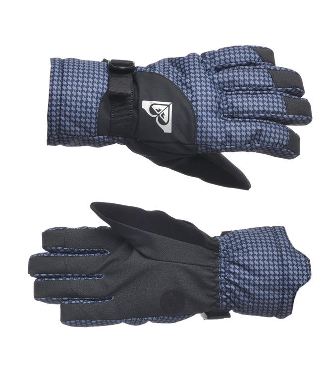 gloves Roxy Dot Dot Dot Snow - Houndstooth Eclipse
