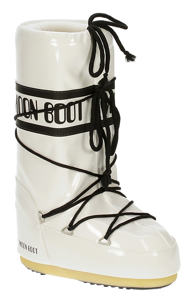 boty Tecnica Moon Boot Vinil - White/Black