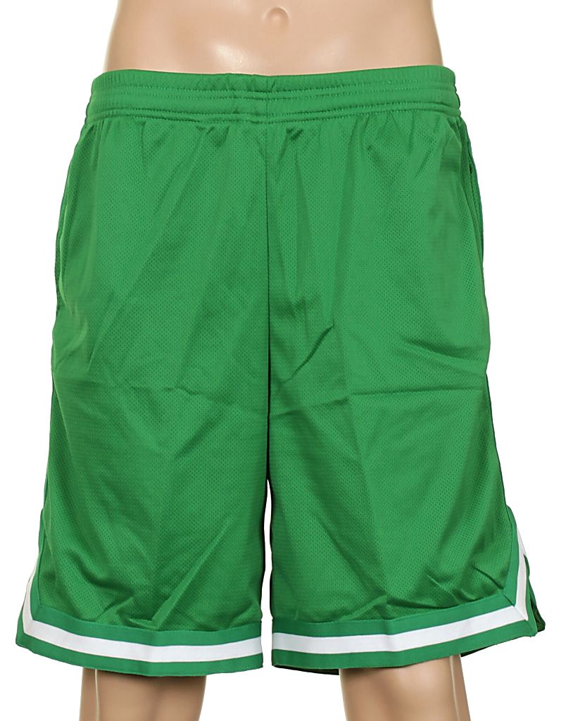 kraťasy Urban Classics Stripes Mesh/TB243 - Green/White
