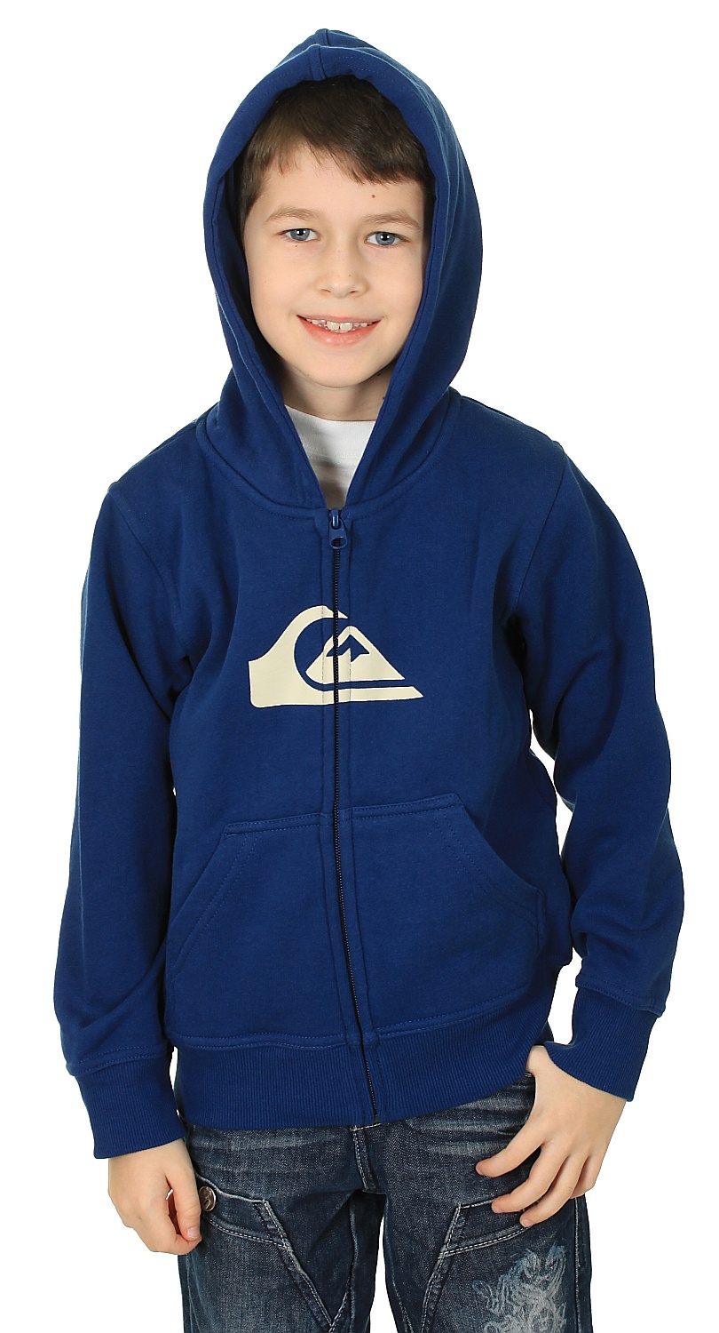 sweatshirt Quiksilver Mountain Youth Zip Kid's - Nautical