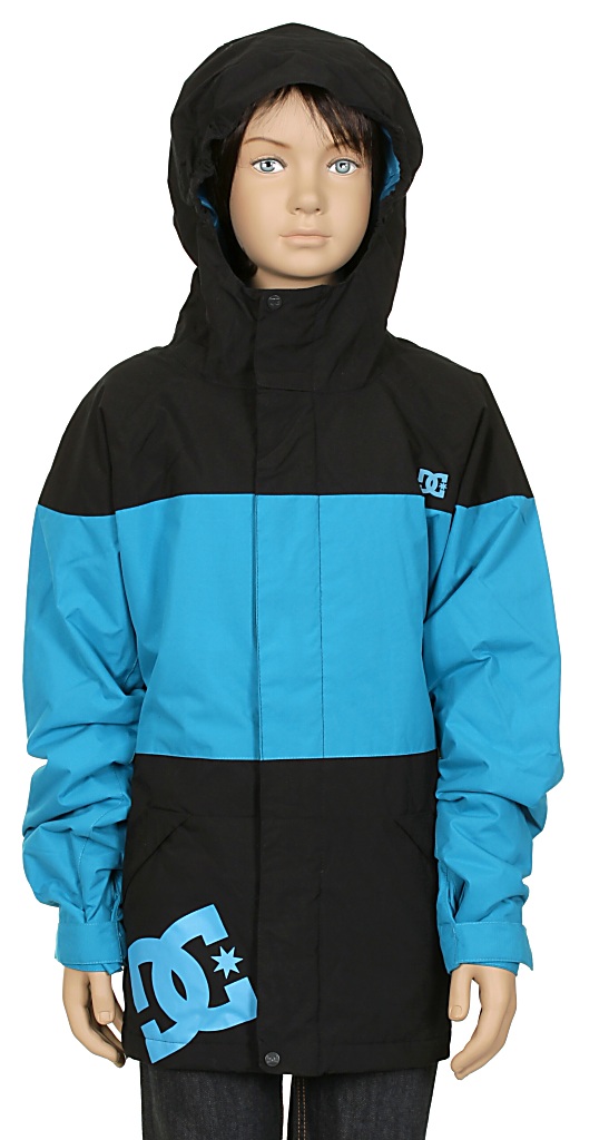 jacket DC Amo K Kid's - Black/Blue Jewel