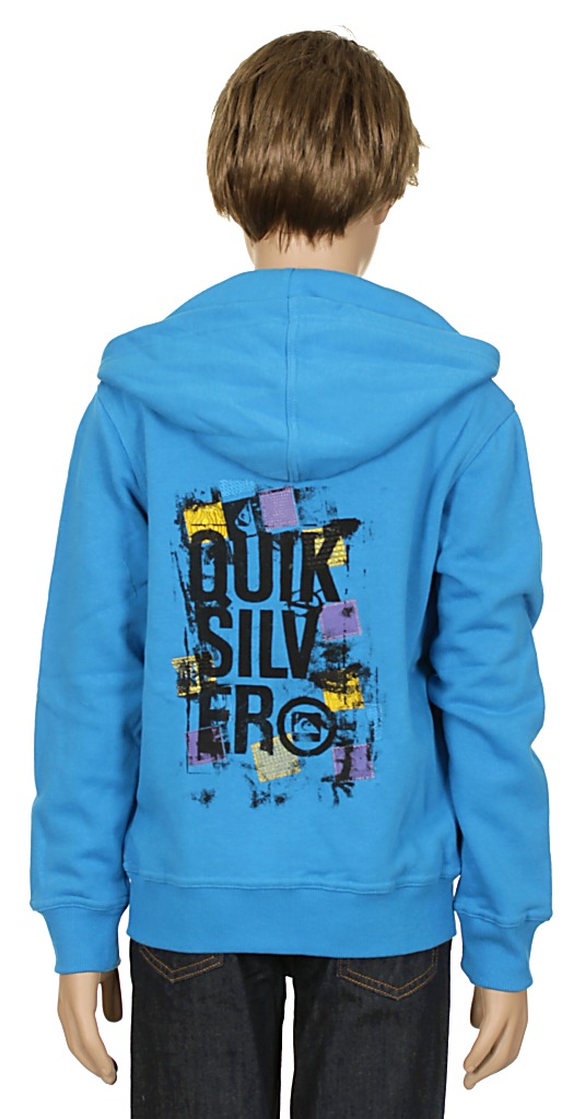 sweashirt Quiksilver Shoot Youth Zip Kid's - Azul Blue