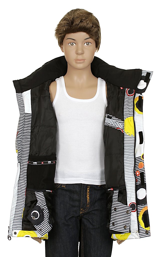 jacket Quiksilver Last Mission Print Youth 2 Kid's - Splitz And Spla