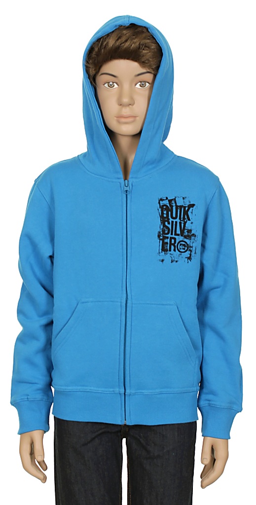 sweashirt Quiksilver Shoot Youth Zip Kid's - Azul Blue