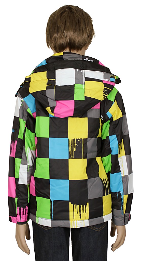 jacket Quiksilver Last Mission Print Youth 1 Kid's - Floor Plain