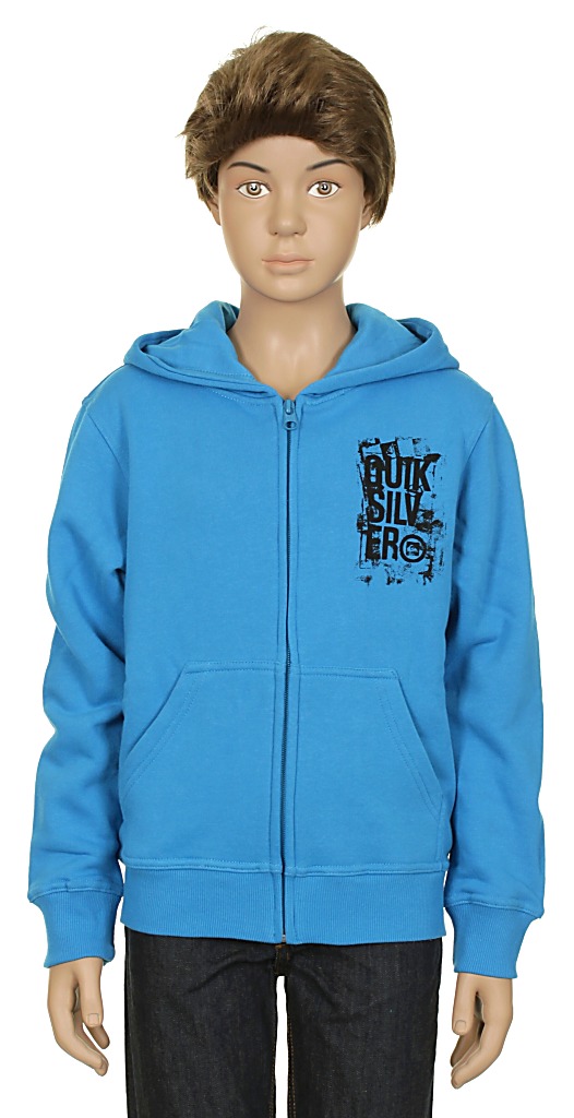 sweashirt Quiksilver Shoot Youth Zip Kid's - Azul Blue