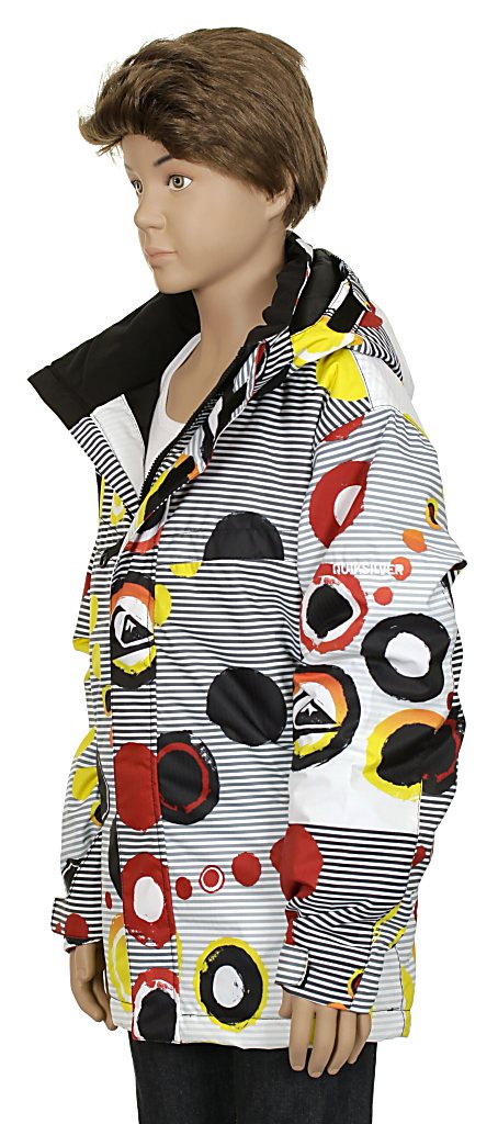 jacket Quiksilver Last Mission Print Youth 2 Kid's - Splitz And Spla
