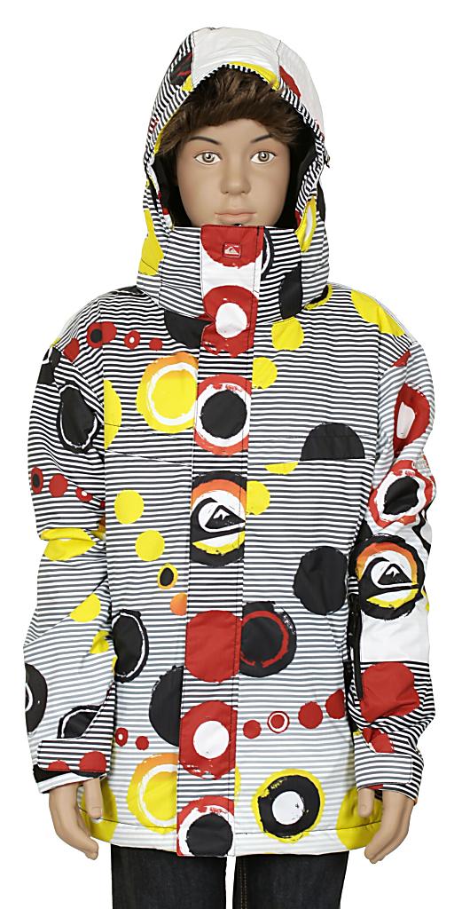 jacket Quiksilver Last Mission Print Youth 2 Kid's - Splitz And Spla