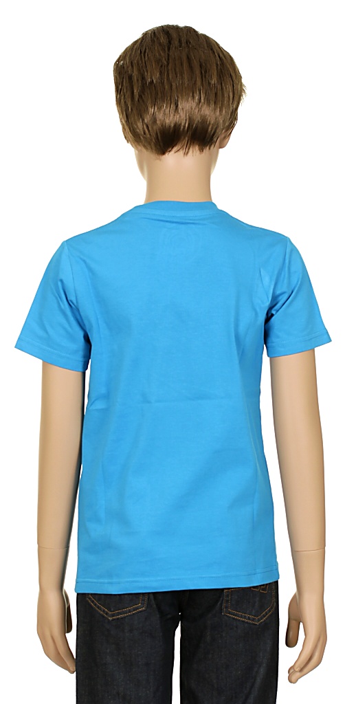 T-shirt Quiksilver Sunset Distortion Youth Kid's - Azul Blue