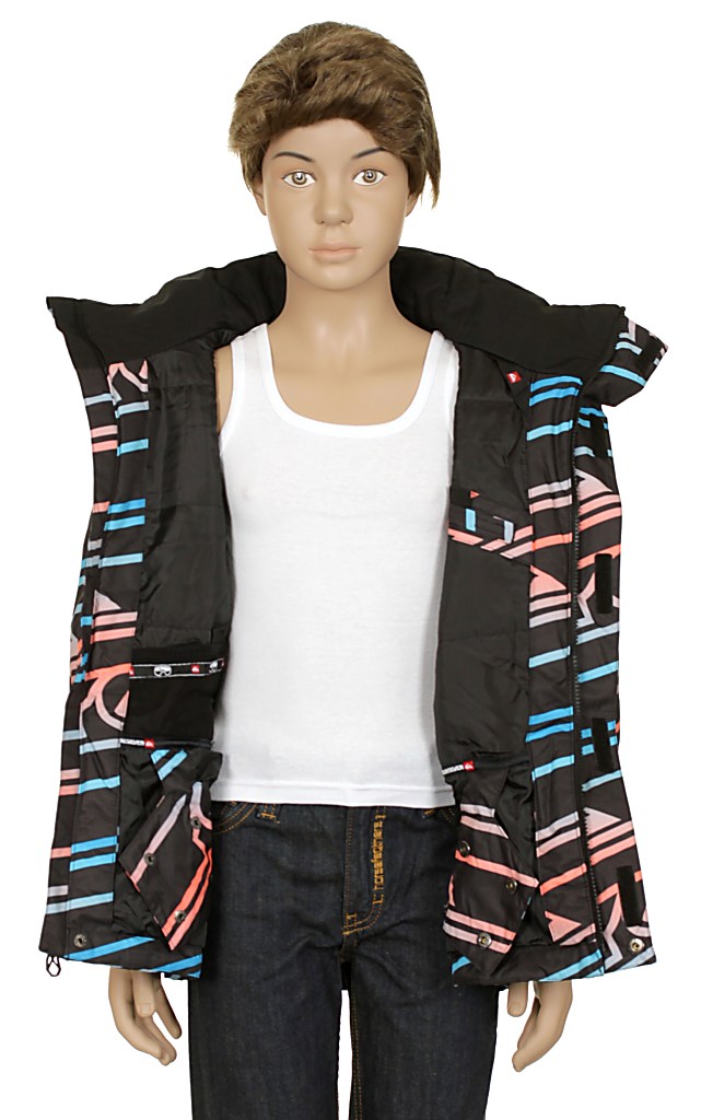 bunda Quiksilver Last Mission Print Youth 2 Kid's - Logo Gogo