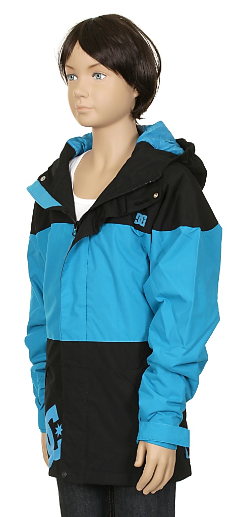 jacket DC Amo K Kid's - Black/Blue Jewel