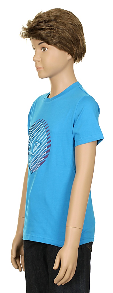 T-shirt Quiksilver Sunset Distortion Youth Kid's - Azul Blue