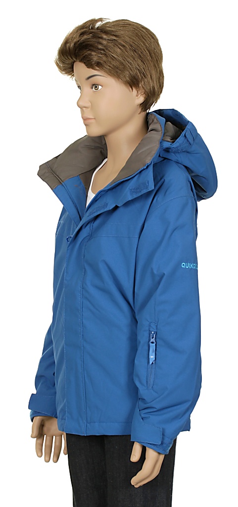 jacket Quiksilver Last Mission Plain Youth Kid's - Royal