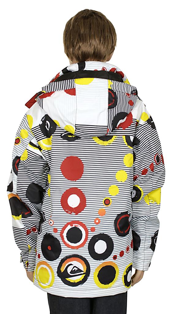 jacket Quiksilver Last Mission Print Youth 2 Kid's - Splitz And Spla