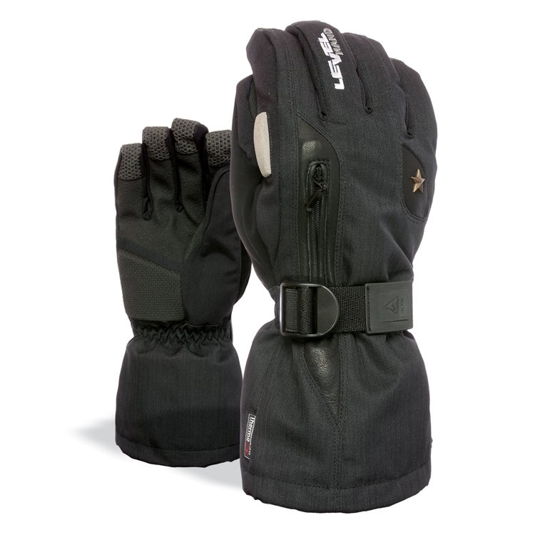 rukavice Level Star - Black