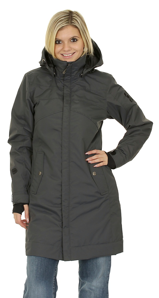 kabát Funstorm Tracy - Dark Gray